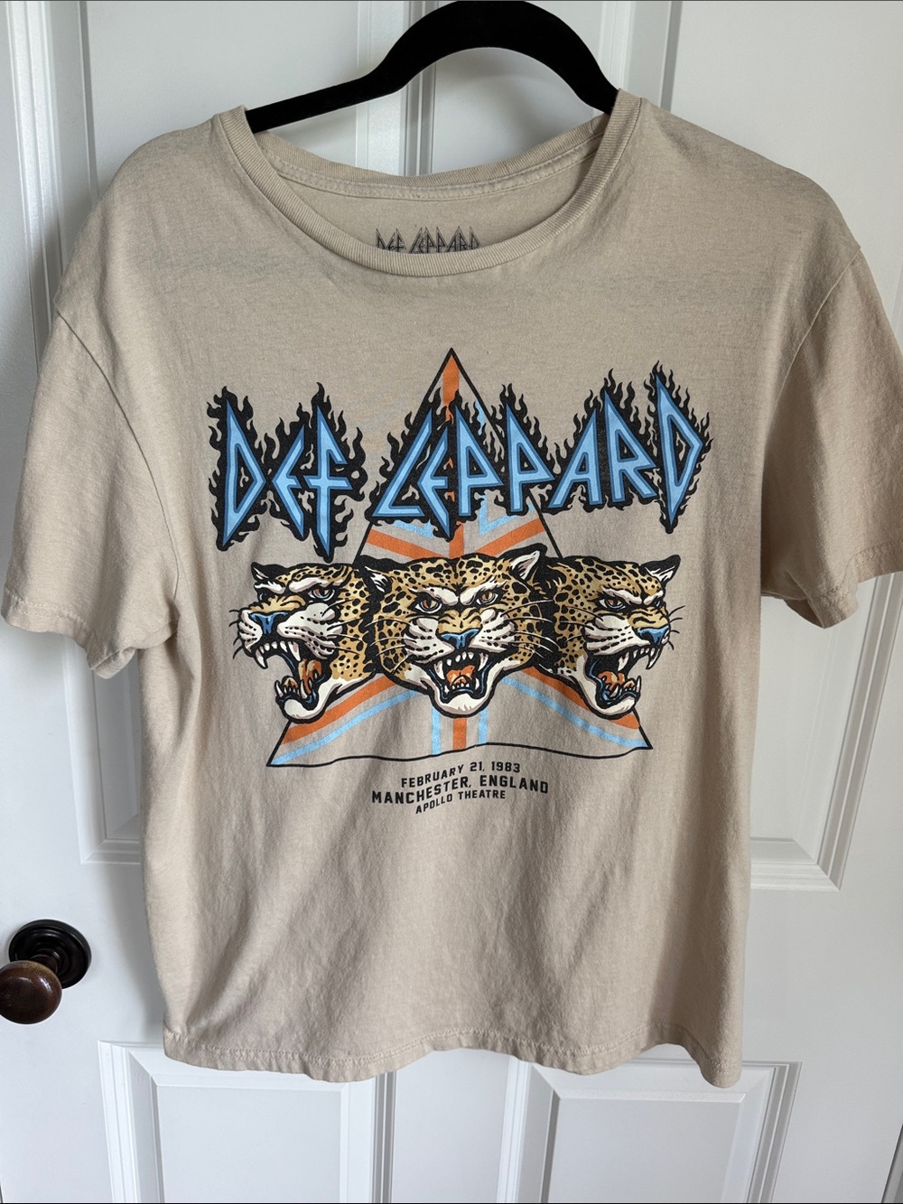 Def Leppard 🔥 🐅 Size M Rock 🎸 N 🎸Roll 🤘t-shirt 🐯